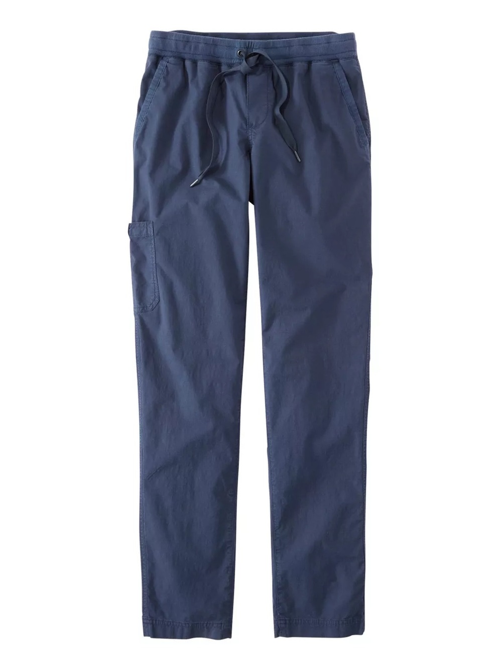 NEW $90 Women's LL Bean Stretch Ripstop Pull-On Pants, Slim-Leg Carbon Navy